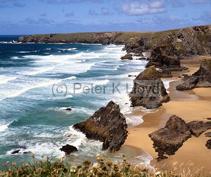 Bedruthan Steps Cornwall