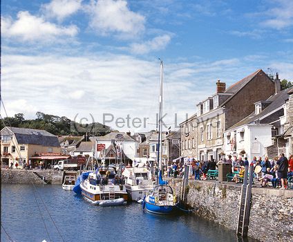 Padstow harbour Cornwall