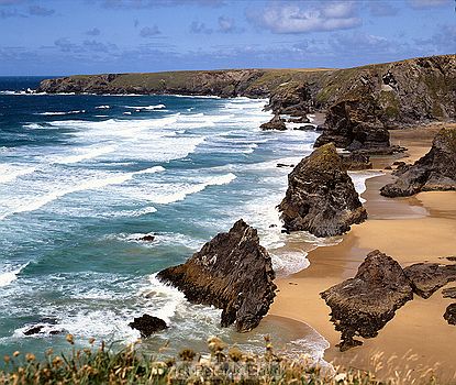 Bedruthan Steps Cornwall